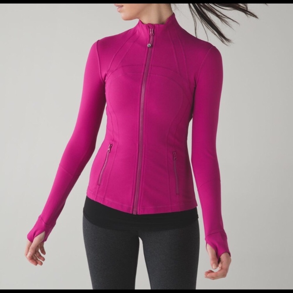 Lululemon Define jacket in magenta pink! :)